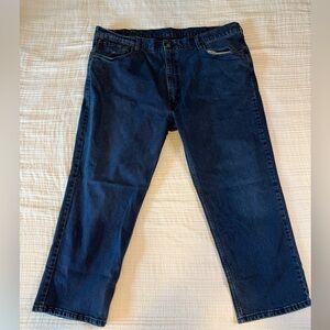 Levi's Dark Blue Men's Straight Jeans